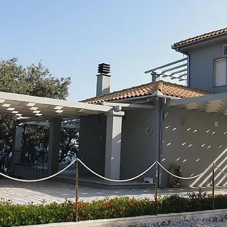 Alba Ocean View Luxury Villa Néa Ankhíalos