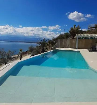 Villa Alba Ocean View Luxury Néa Ankhíalos